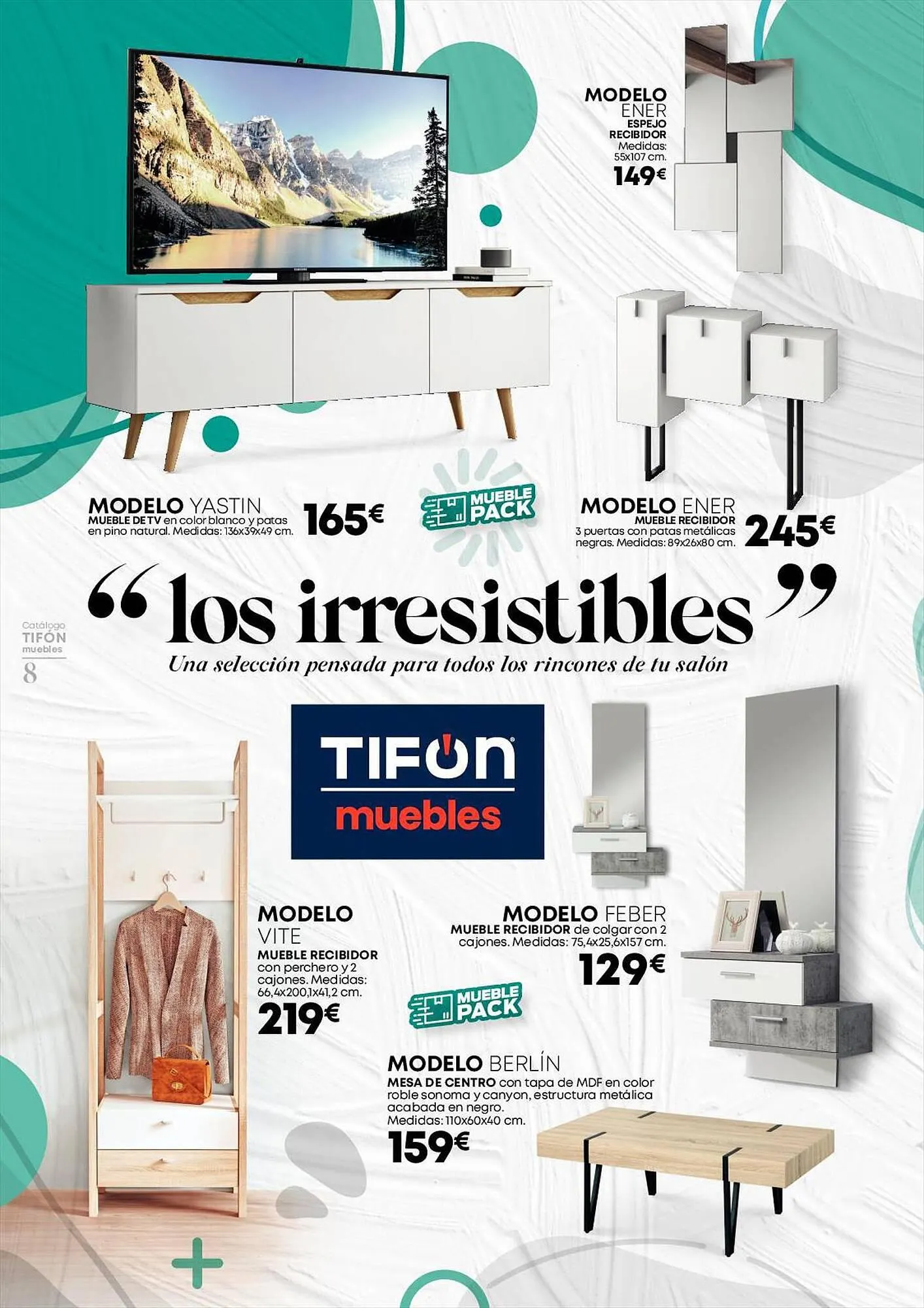 Catálogo de Folleto Tifón Hipermueble 24 de julio al 27 de julio 2023 - Página 8