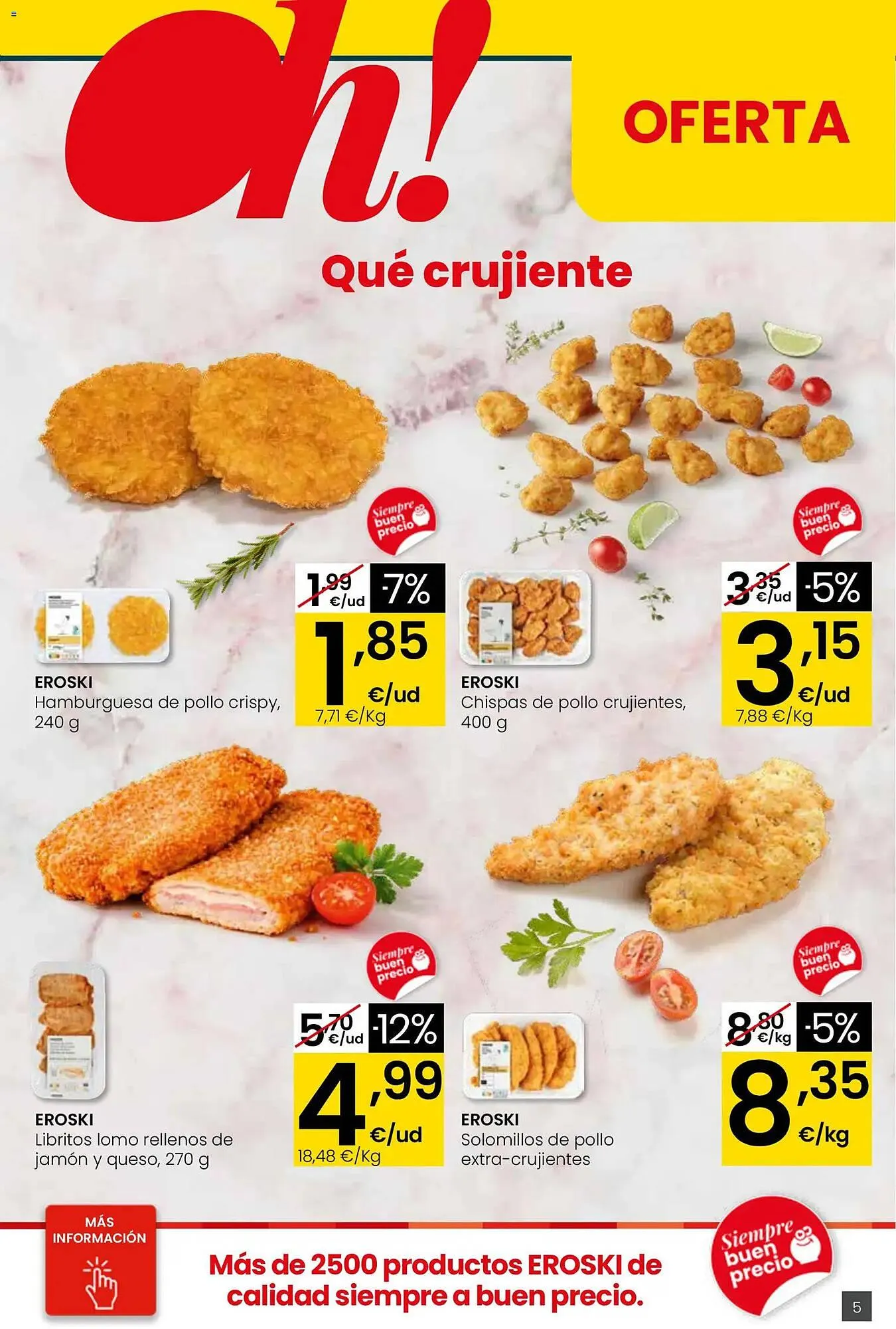 Catálogo de Folleto Eroski 26 de marzo al 15 de abril 2026 - Página 5