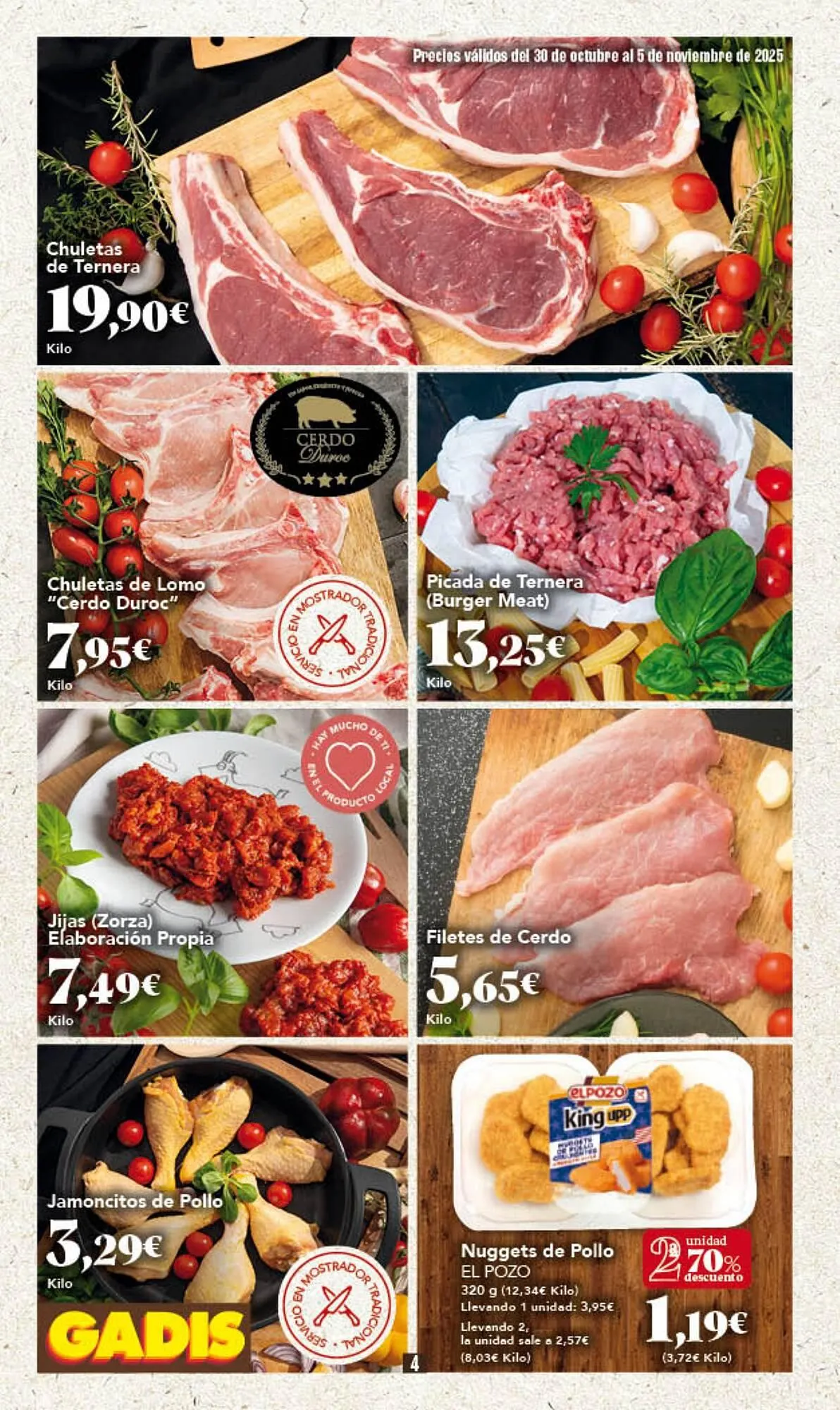 Catálogo de Folleto Gadis 30 de octubre al 5 de noviembre 2025 - Página 4