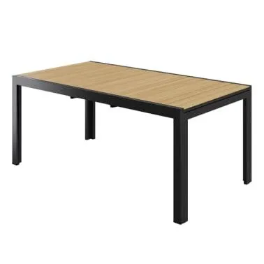 Mesa jardín extensible Vao 174x95x75 cm