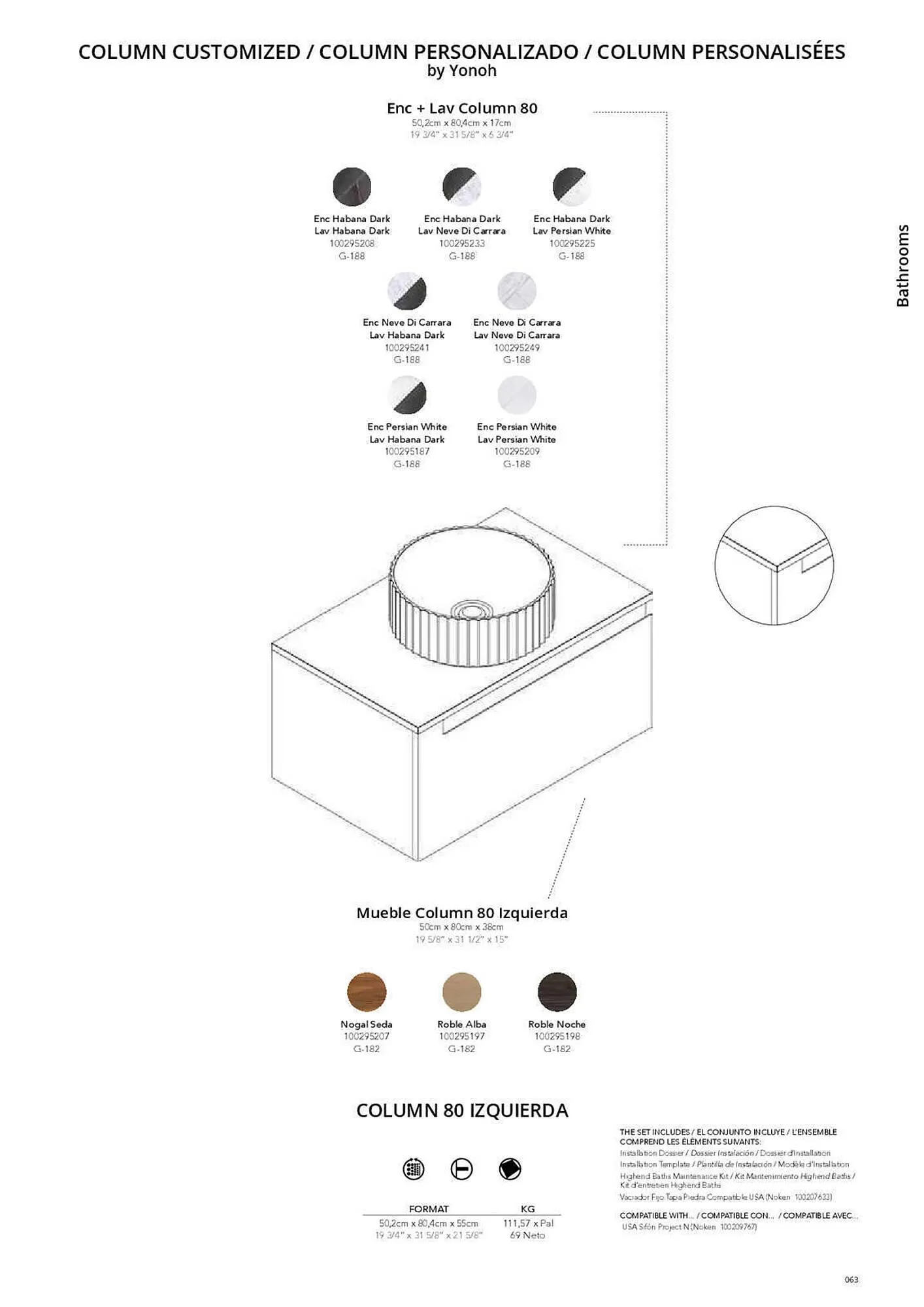 Catálogo de Folleto Porcelanosa 31 de marzo al 8 de febrero 2024 - Página 70