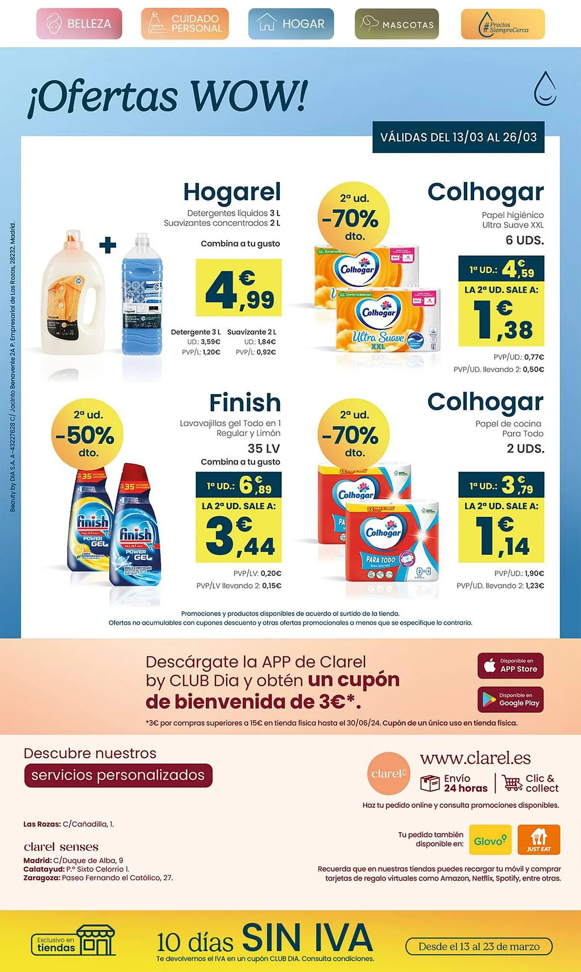 Catálogo de Folleto Clarel 13 de marzo al 26 de marzo 2024 - Página 13