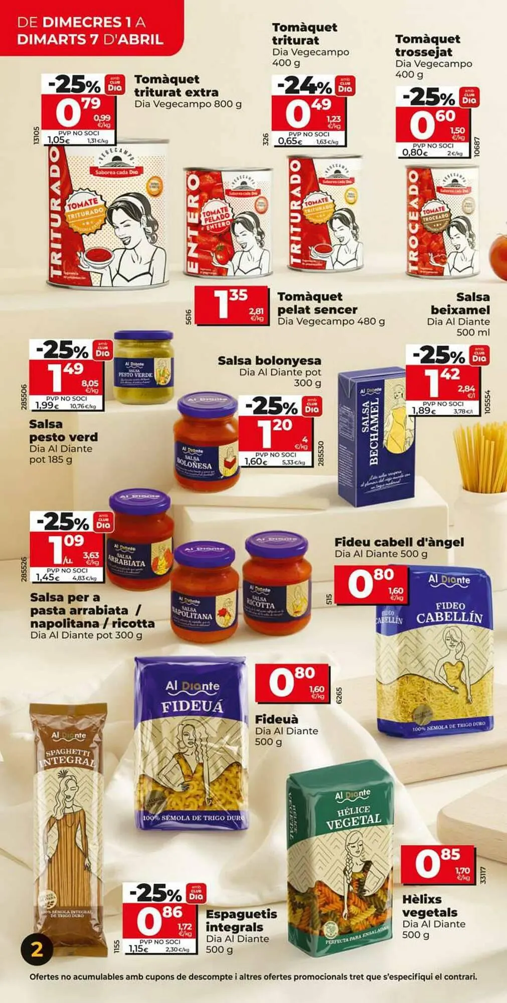 Catálogo de Folleto Dia 1 de abril al 7 de abril 2026 - Página 2