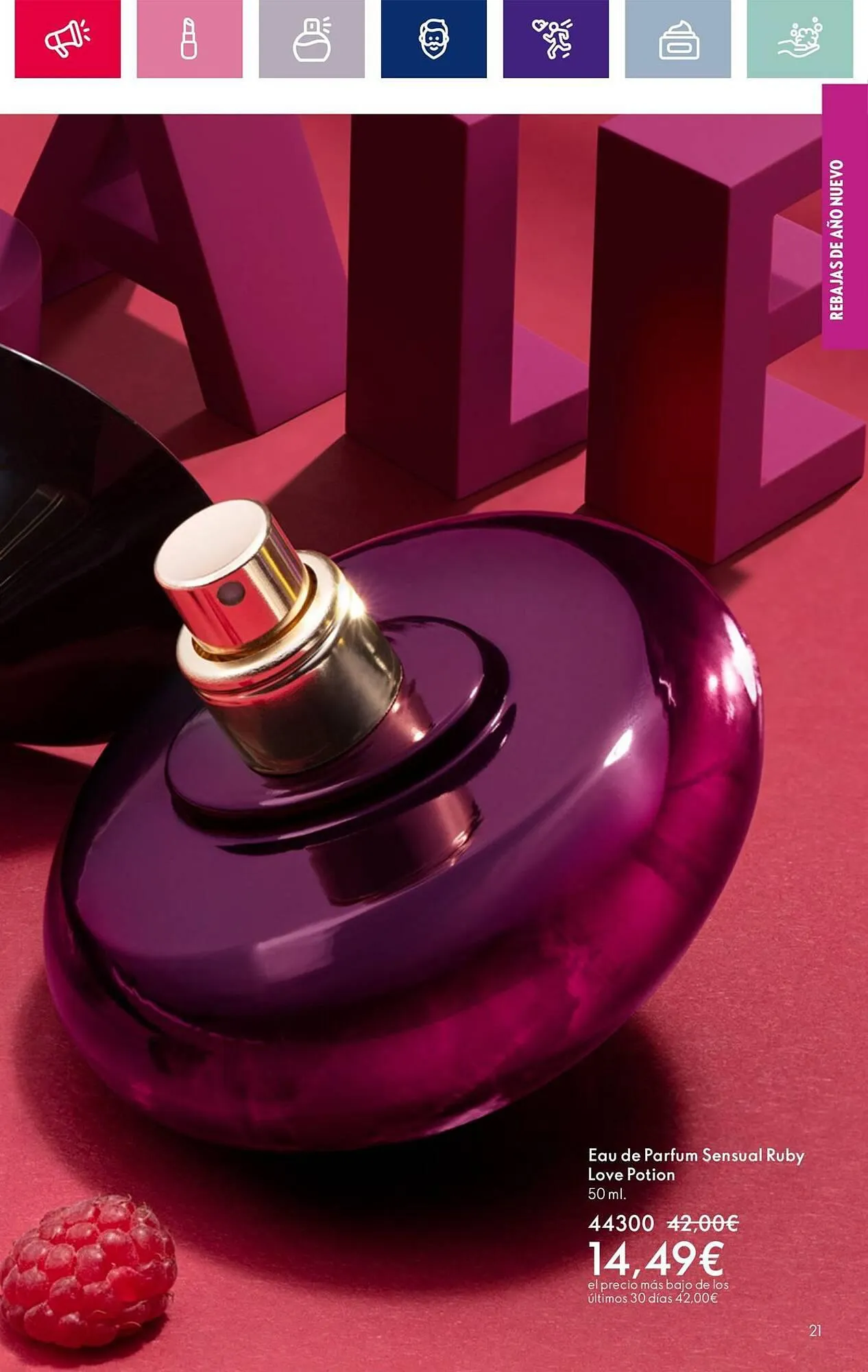 Catálogo de Folleto Oriflame 2 de enero al 22 de enero 2024 - Página 21