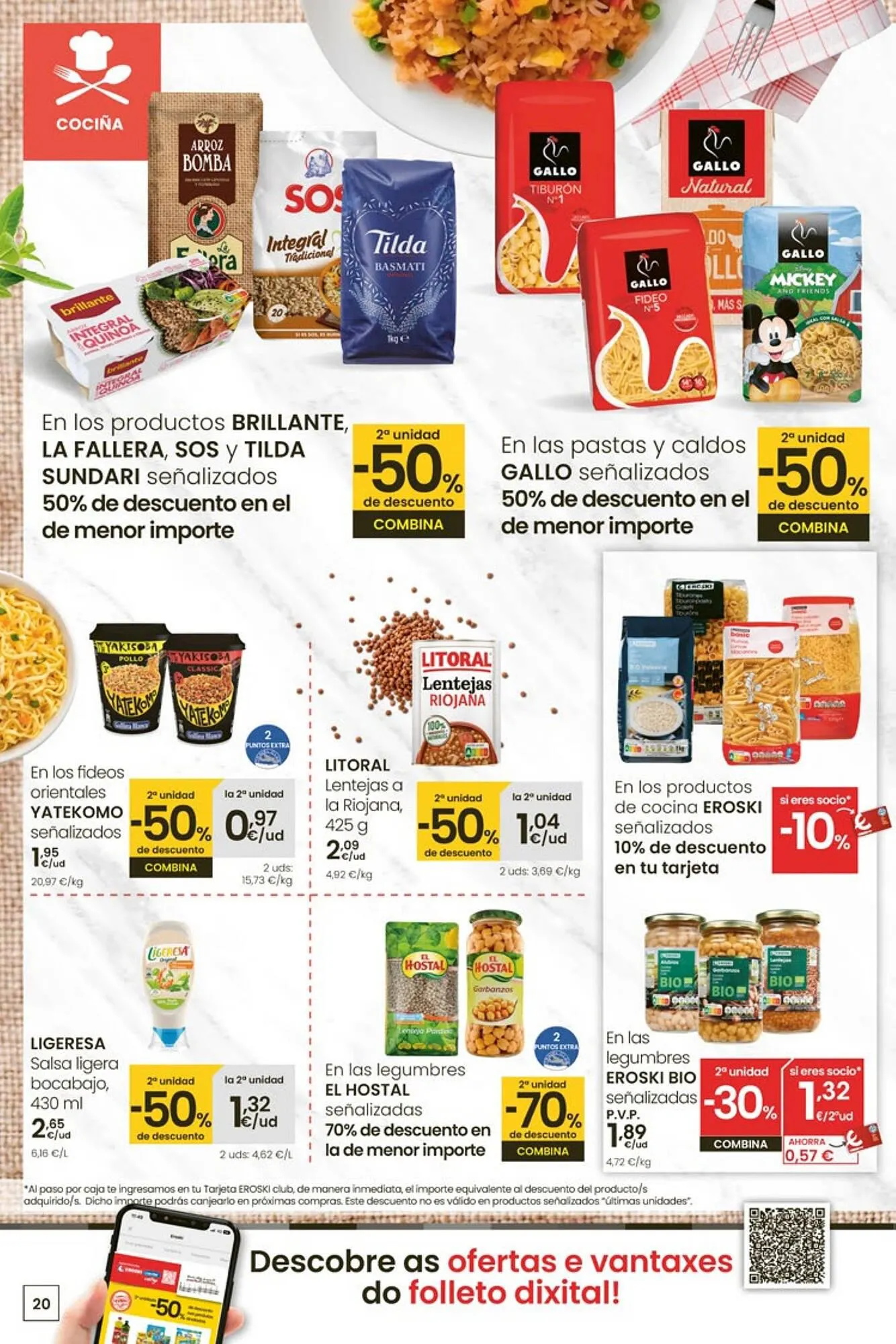 Catálogo de Folleto Eroski center 15 de febrero al 28 de febrero 2024 - Página 20