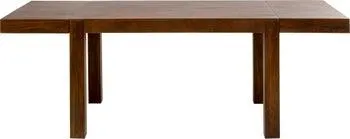 Mesa Momo madera mango con 2 Extensiones 120(40+40) x 80cm