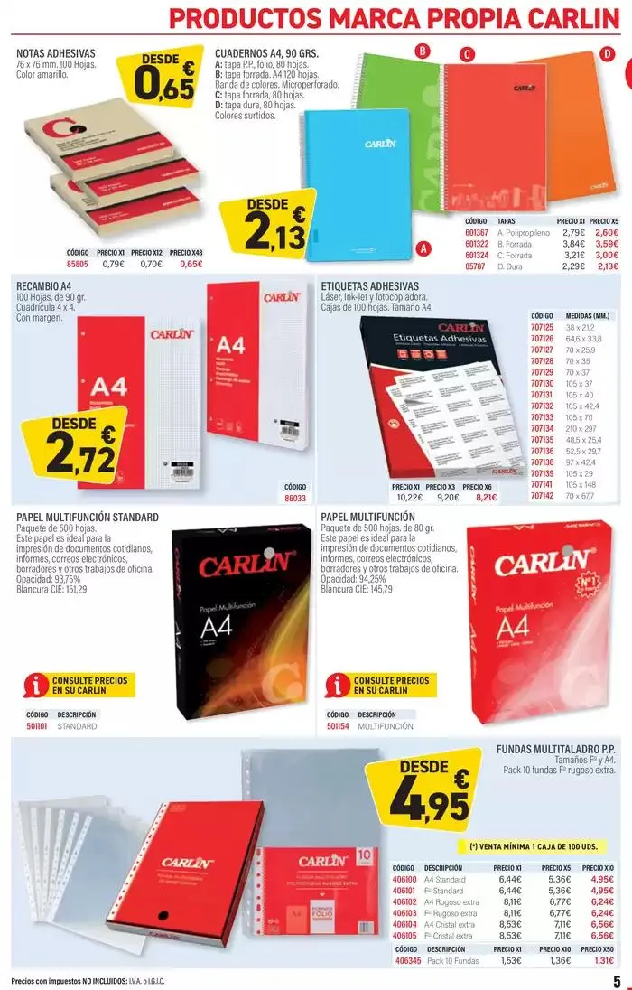 Catálogo de ESPECIAL ARCHIVO 13 de febrero al 11 de junio 2025 - Página 5