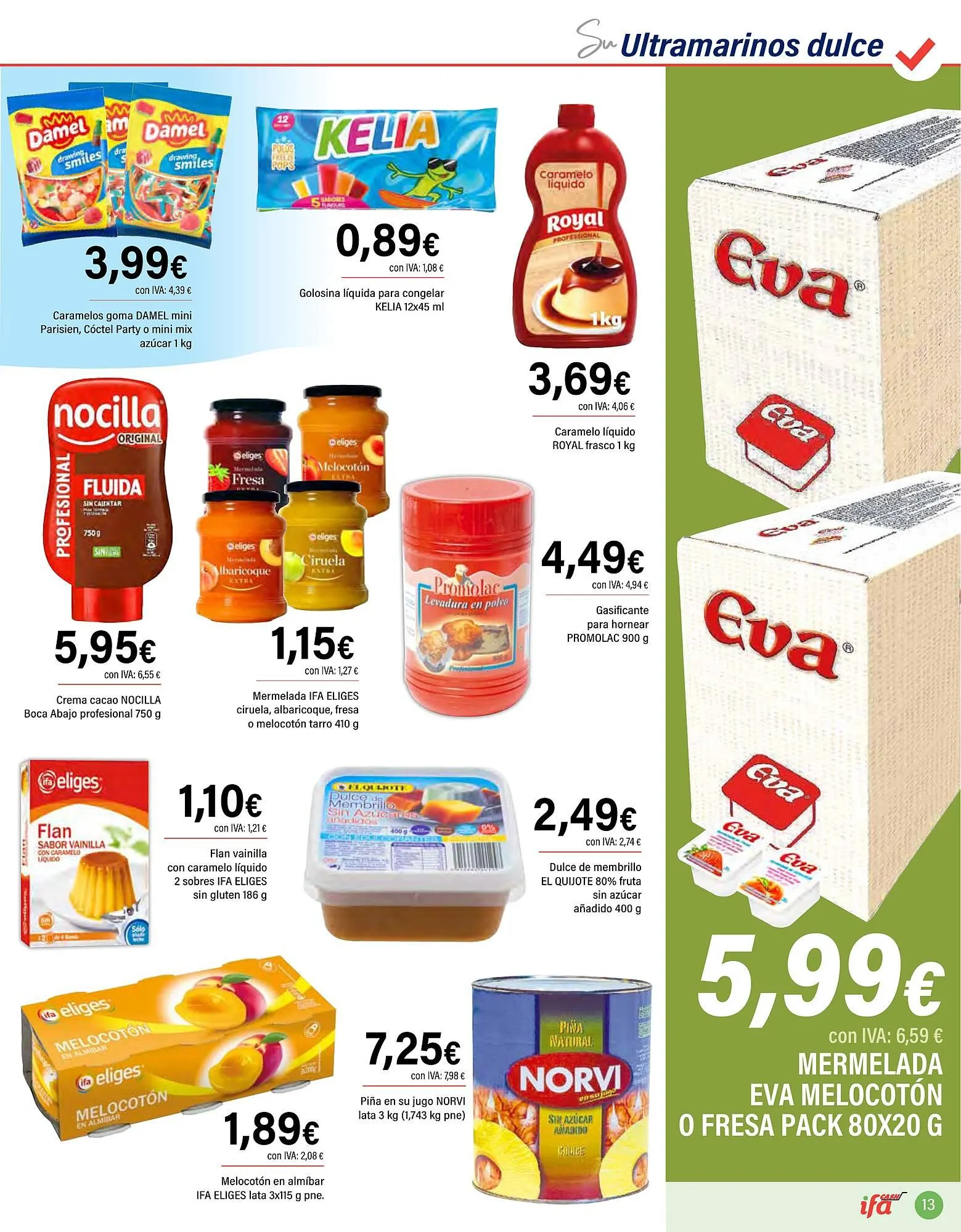 Catálogo de Folleto Cash Ifa 9 de julio al 22 de julio 2025 - Página 13