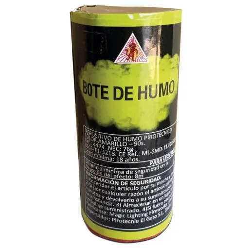 BOTE HUMO AMARILLO 90seg.