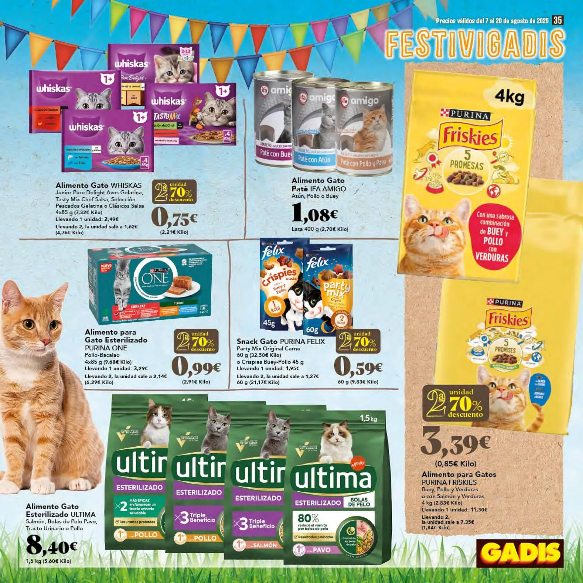Catálogo de Folleto Gadis 7 de agosto al 21 de agosto 2025 - Página 35