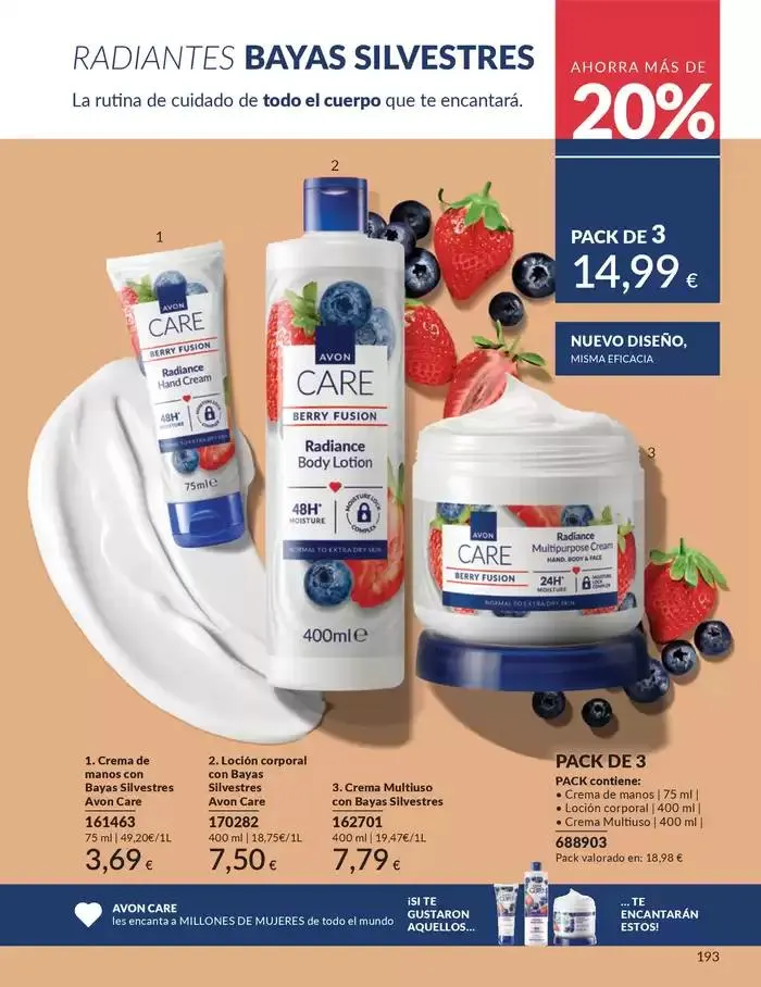 Catálogo de Catálogo AVON Mayo 2 de mayo al 31 de mayo 2025 - Página 193