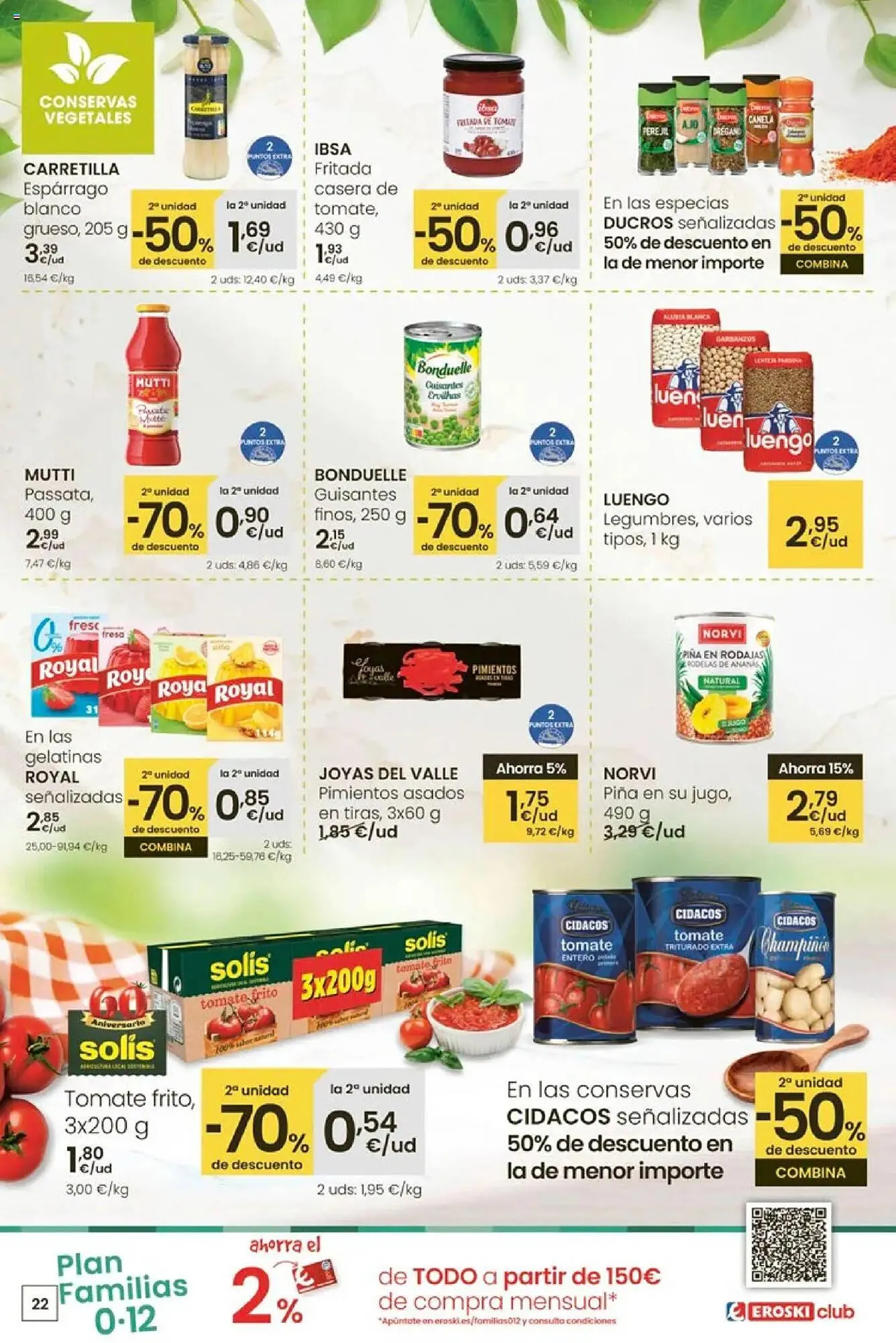 Catálogo de Folleto Eroski 29 de mayo al 10 de junio 2025 - Página 22