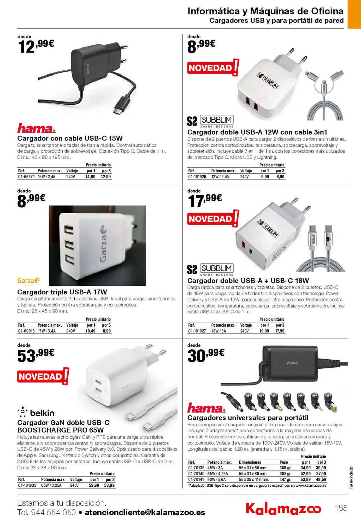 Catálogo de Folleto Staples Kalamazoo 27 de enero al 31 de julio 2023 - Página 185