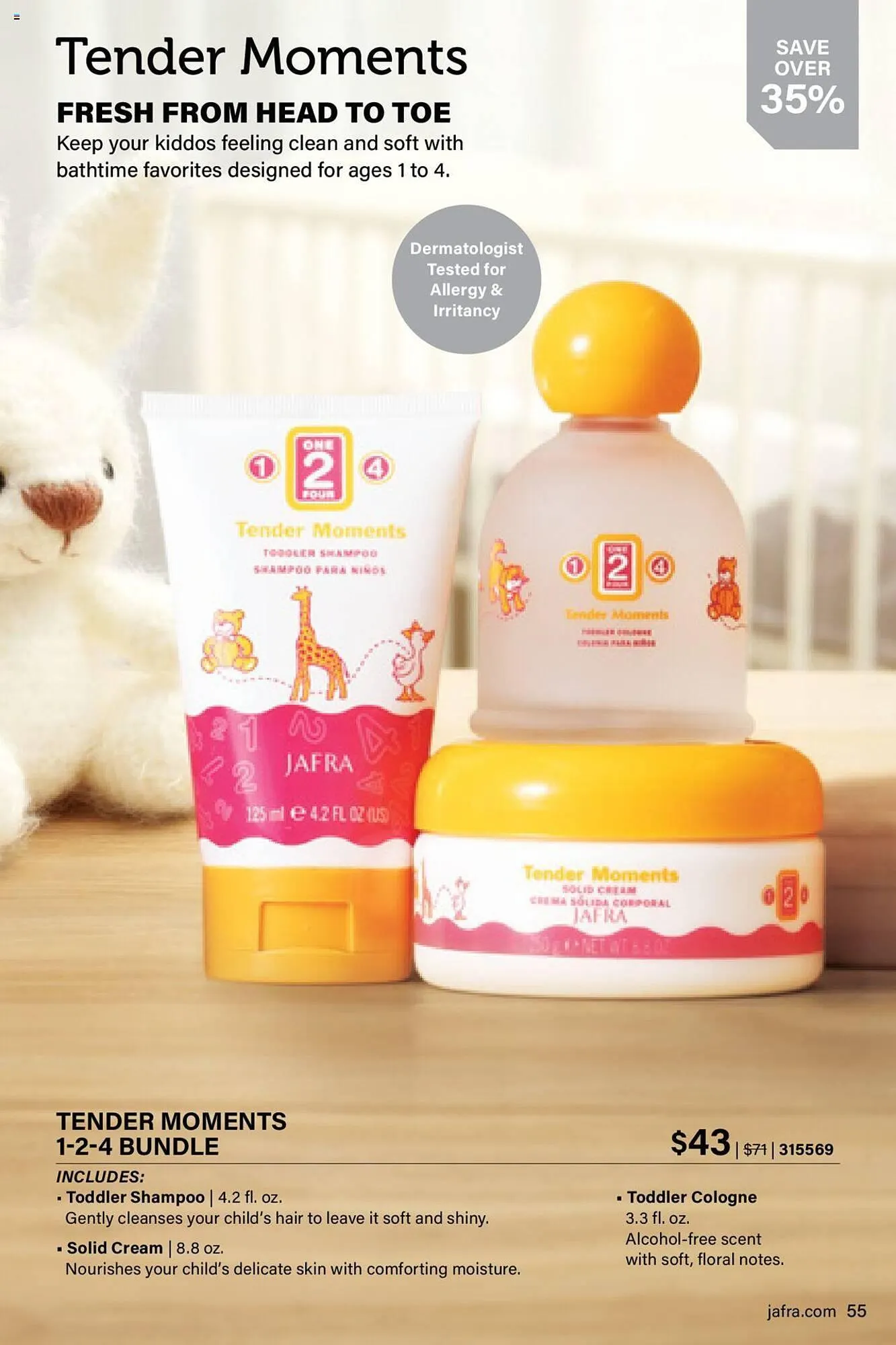 Catálogo de Folleto JAFRA 1 de agosto al 31 de agosto 2024 - Página 55