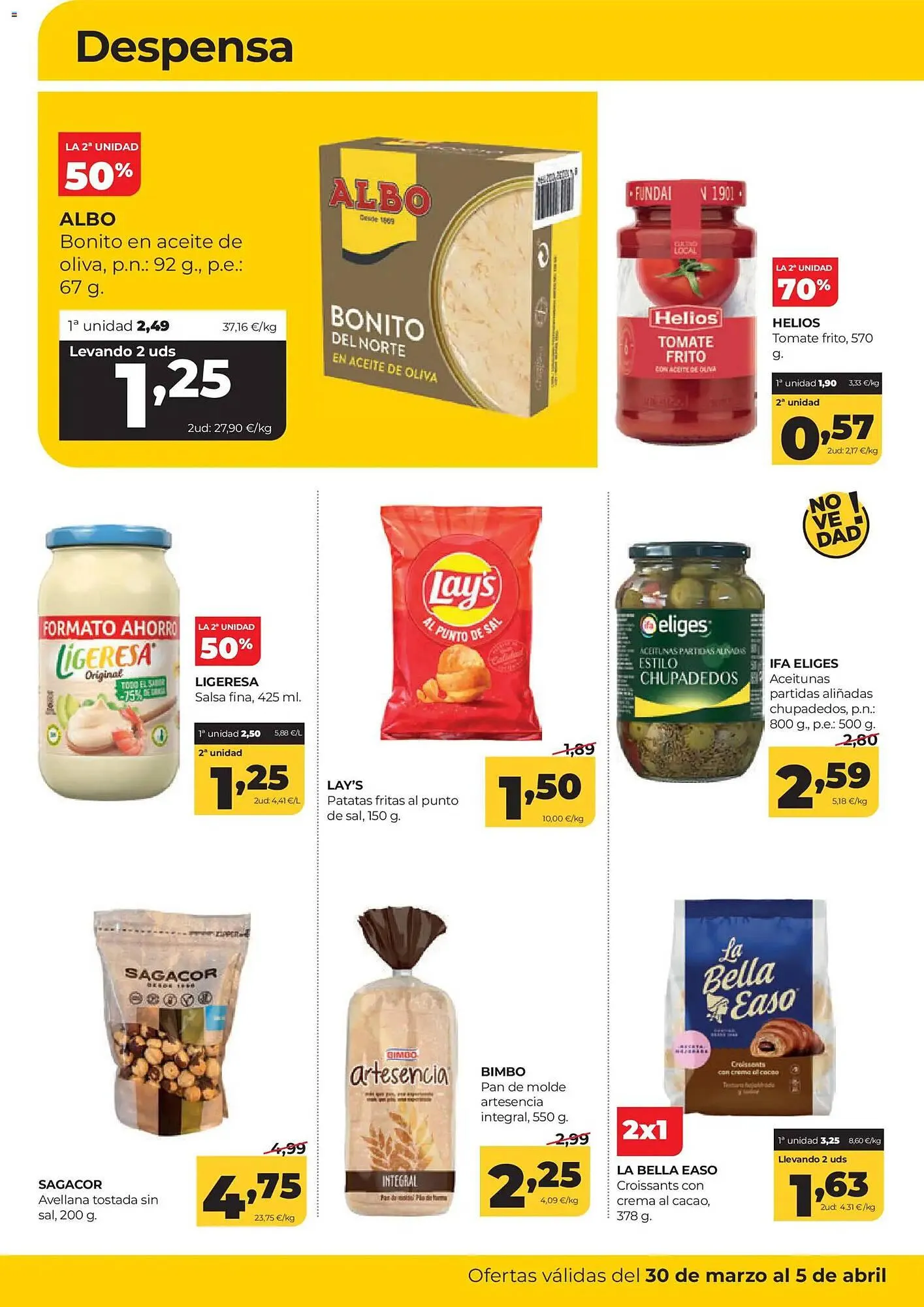 Catálogo de Folleto Alimerka 30 de marzo al 5 de abril 2026 - Página 12