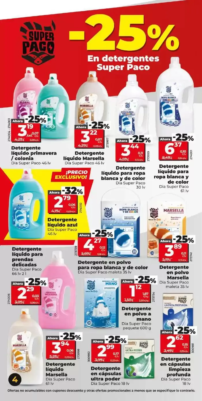 Catálogo de Ahorro a lo grande del 2 al 8 de abril  2 de abril al 8 de abril 2025 - Página 4