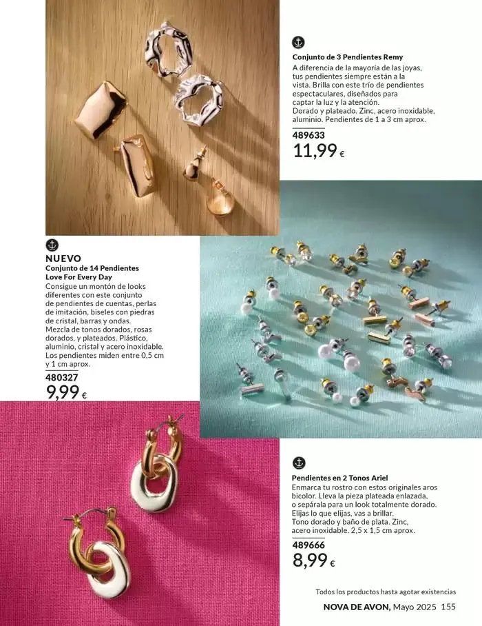 Catálogo de Catálogo AVON Mayo 2 de mayo al 31 de mayo 2025 - Página 155