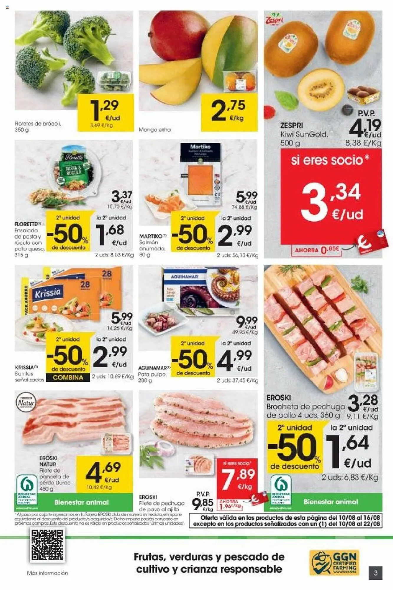 Catálogo de Folleto Eroski 10 de agosto al 22 de agosto 2023 - Página 3