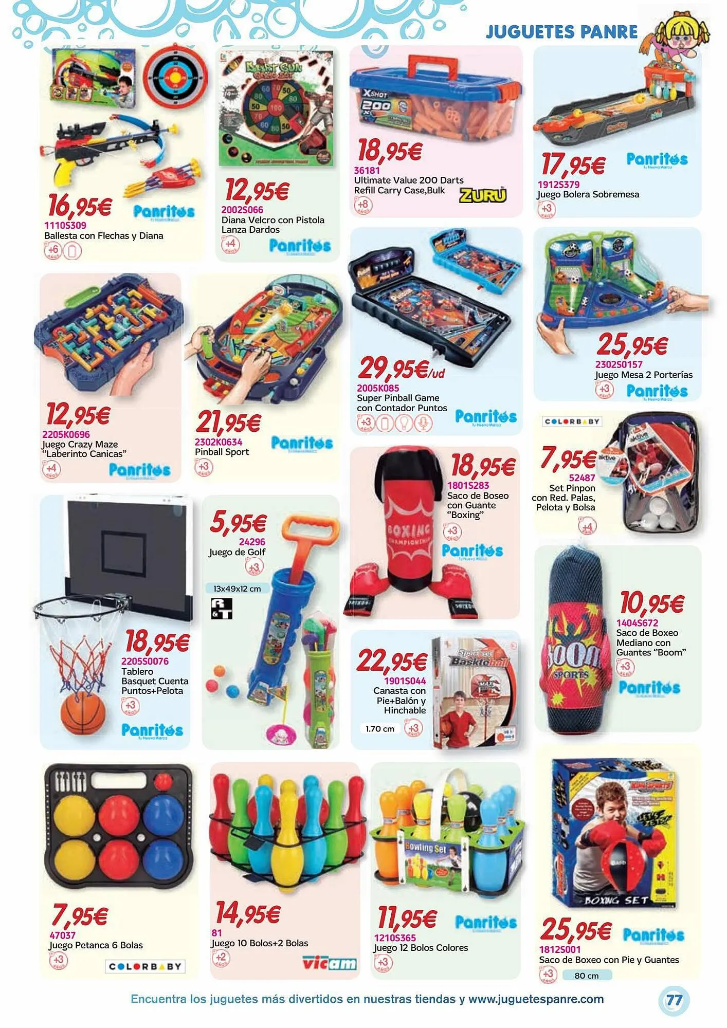 Catálogo de Folleto Panre 5 de junio al 31 de agosto 2023 - Página 77