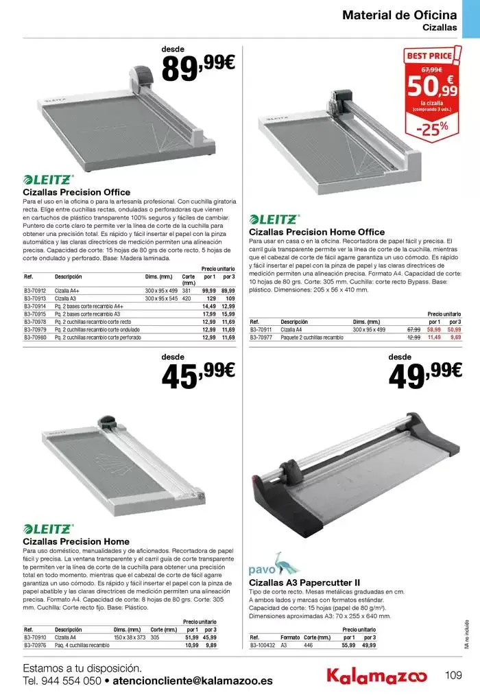 Catálogo de Staples Kalamazoo Catálogo General 9 de enero al 30 de septiembre 2025 - Página 109