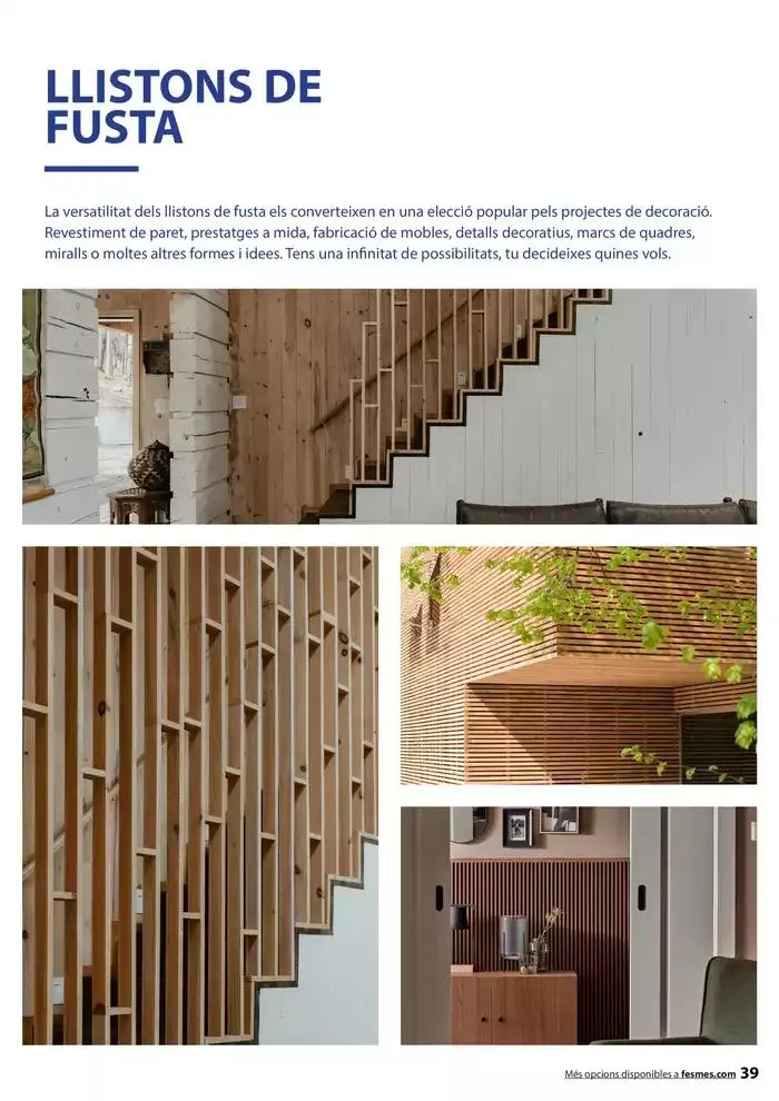 Catálogo de Tot en fusta 1 de enero al 31 de diciembre 2025 - Página 39