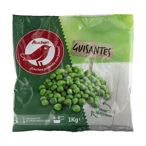 PRODUCTO ALCAMPO Guisantes finos PRODUCTO ALCAMPO 1 kg.