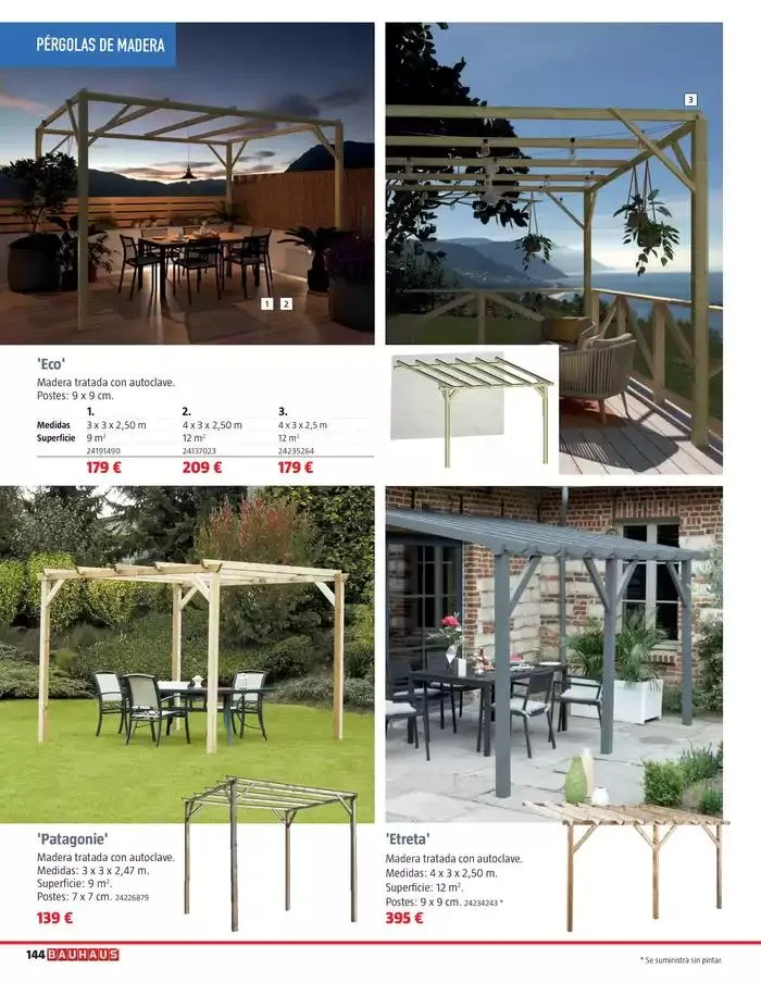 Catálogo de VERANO. Jardín, terraza, balcón.  26 de marzo al 20 de abril 2025 - Página 144