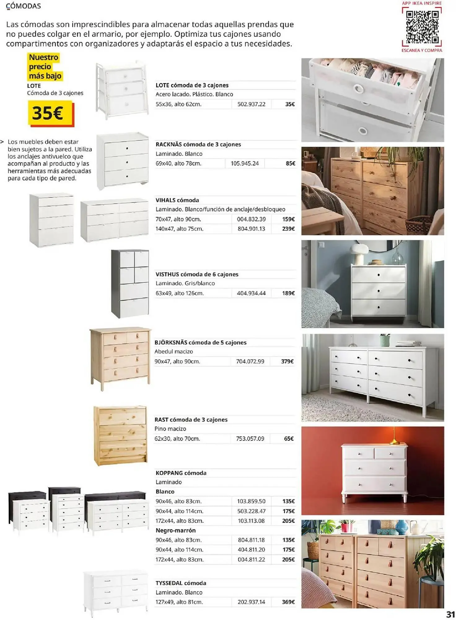 Catálogo de Folleto IKEA 4 de febrero al 31 de agosto 2025 - Página 31