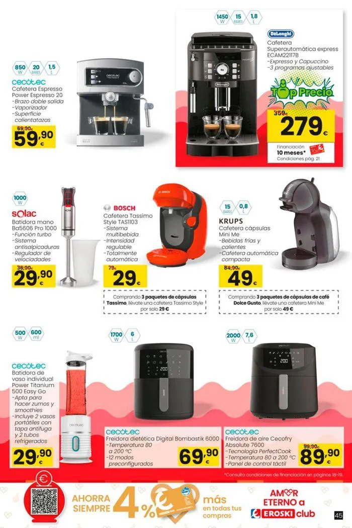 Catálogo de Vive el verano HIPERMERCADOS EROSKI 13 de junio al 10 de julio 2024 - Página 45