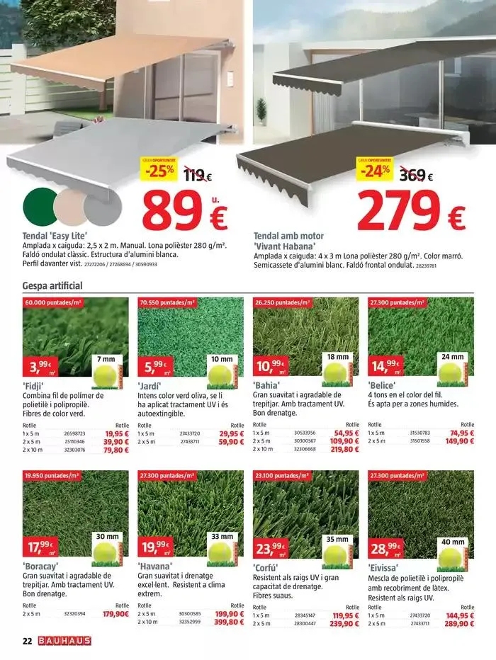 Catálogo de Bricolatge, reformes, decoració i jardí 27 de febrero al 2 de abril 2025 - Página 22