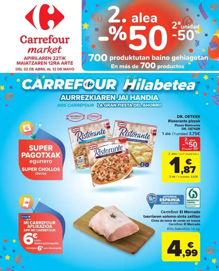 Catálogo de 2ªunidad -50% En más de 700 productos 22 de abril al 12 de mayo 2025 - Página 1