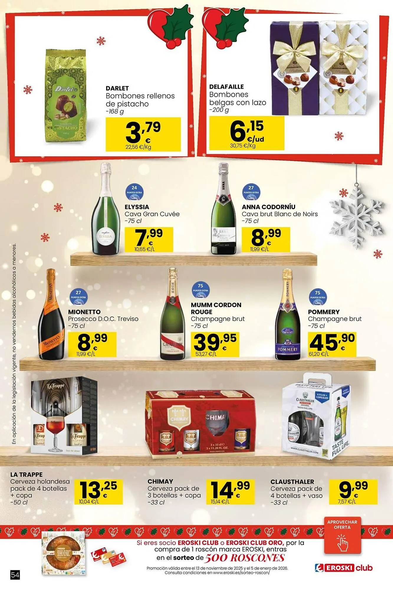 Catálogo de Folleto Eroski 2 de diciembre al 6 de diciembre 2025 - Página 54