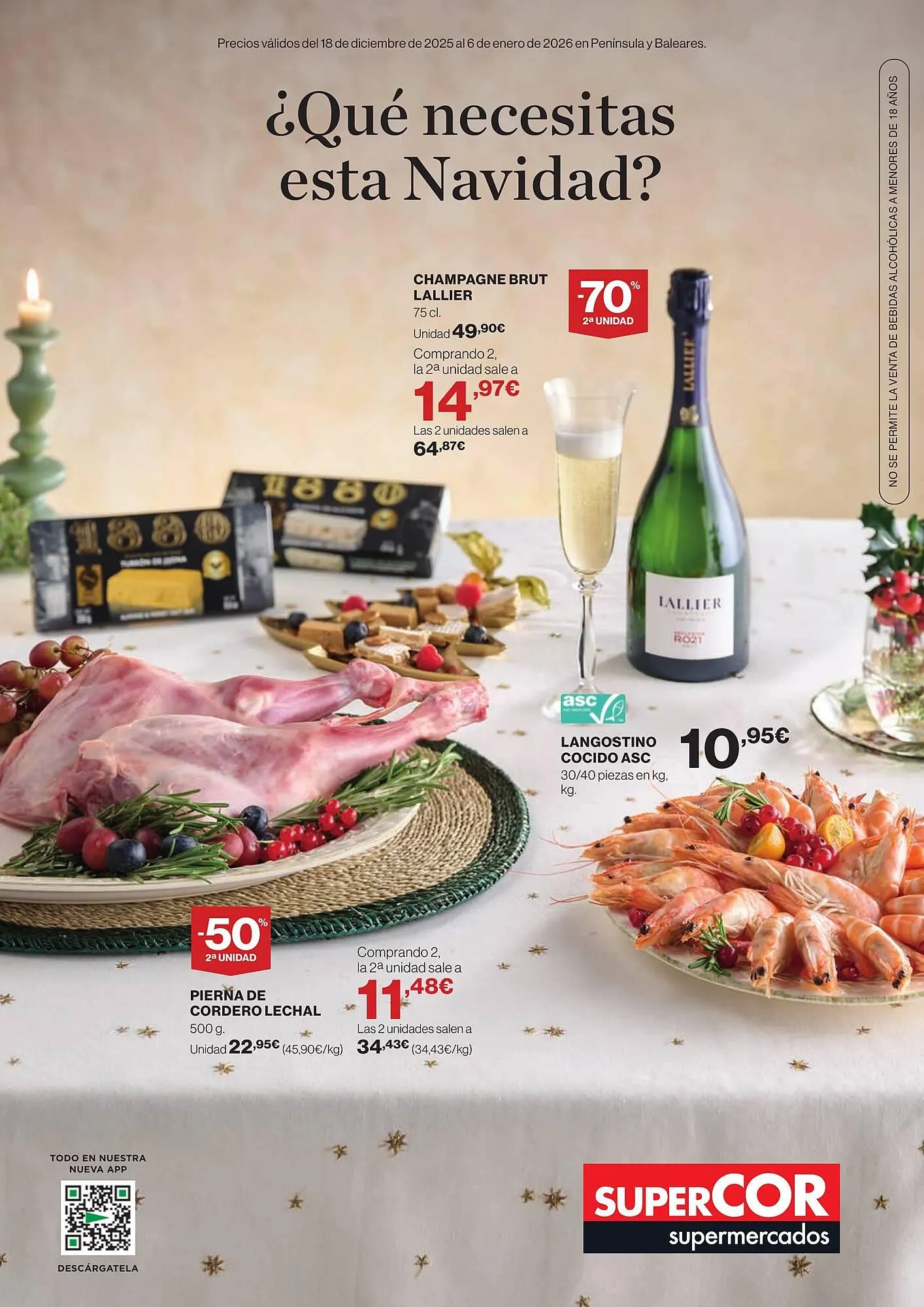 Catálogo de Catálogo Supercor 18 de diciembre al 6 de enero 2026 - Página 1