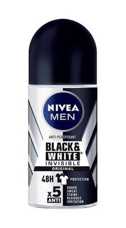 Desodorante en roll-on Nivea men 50ml invisible