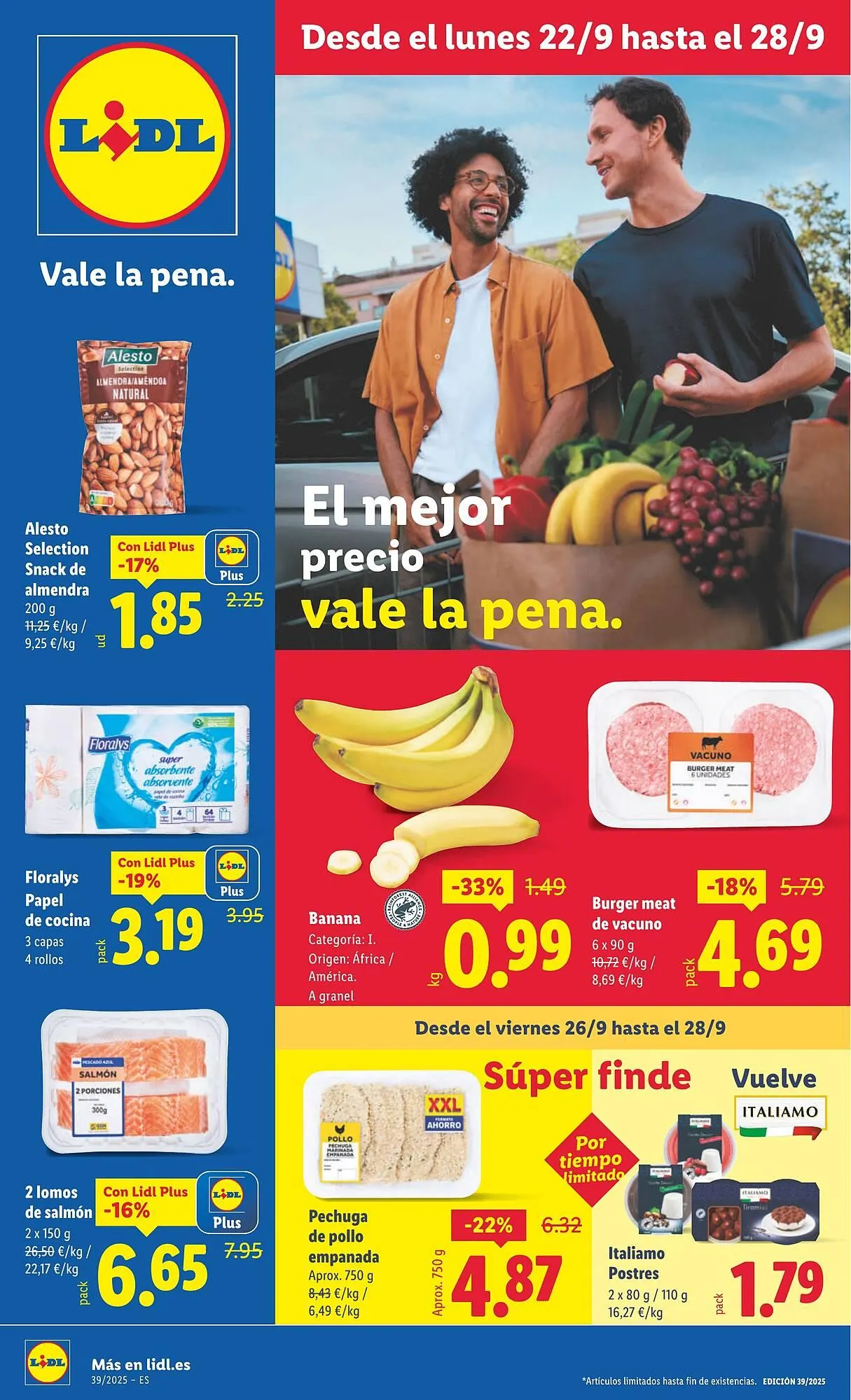 Catálogo de Catálogo Lidl 22 de septiembre al 28 de septiembre 2025 - Página 1