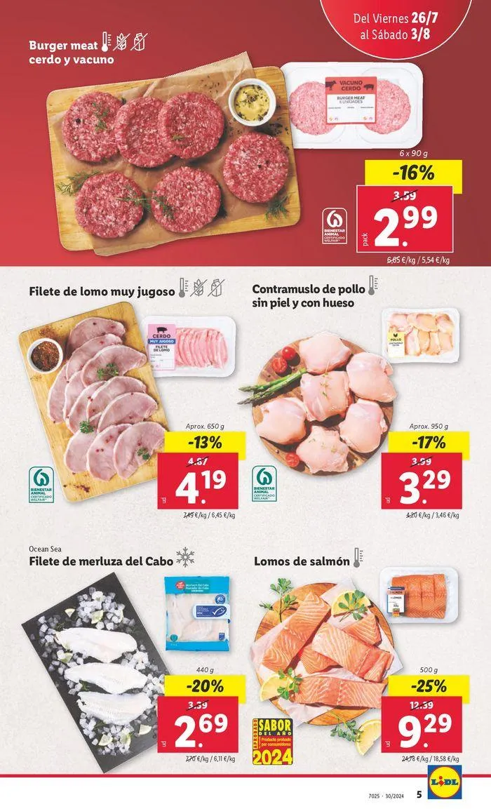 Catálogo de Catálogo Lidl 26 de julio al 3 de agosto 2024 - Página 5