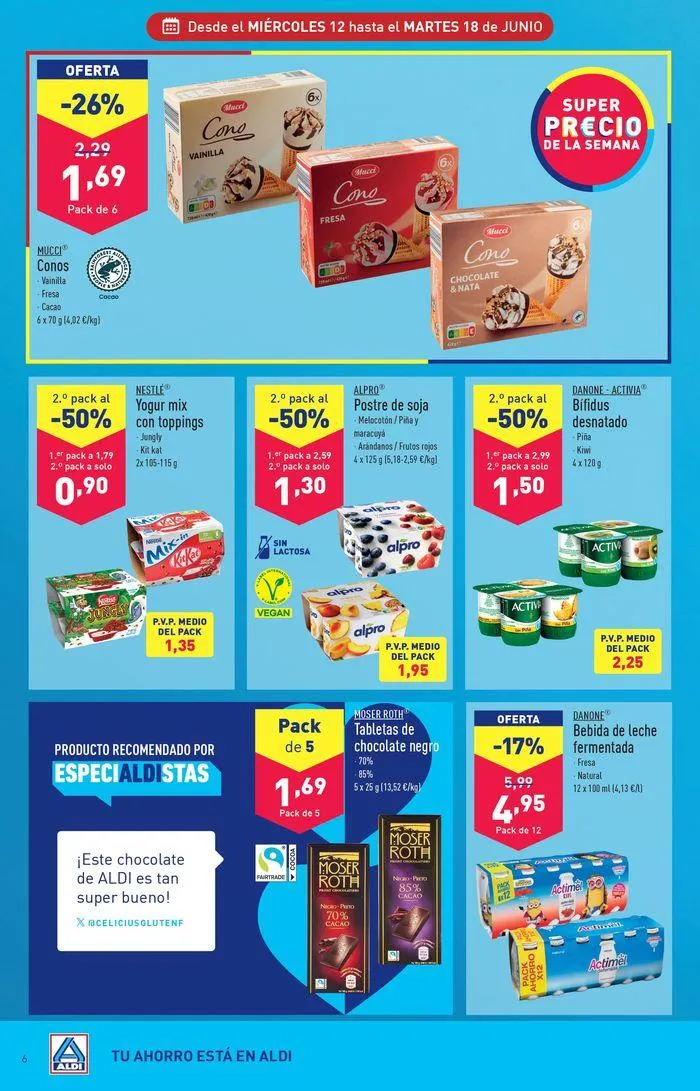 Catálogo de  ¡Así de fácil, así de Aldi! 12 de junio al 18 de junio 2024 - Página 6