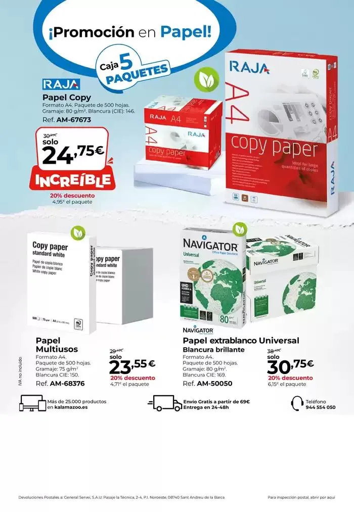 Catálogo de Staples Kalamazoo Higiene y Limpieza 8 de marzo al 4 de abril 2025 - Página 20