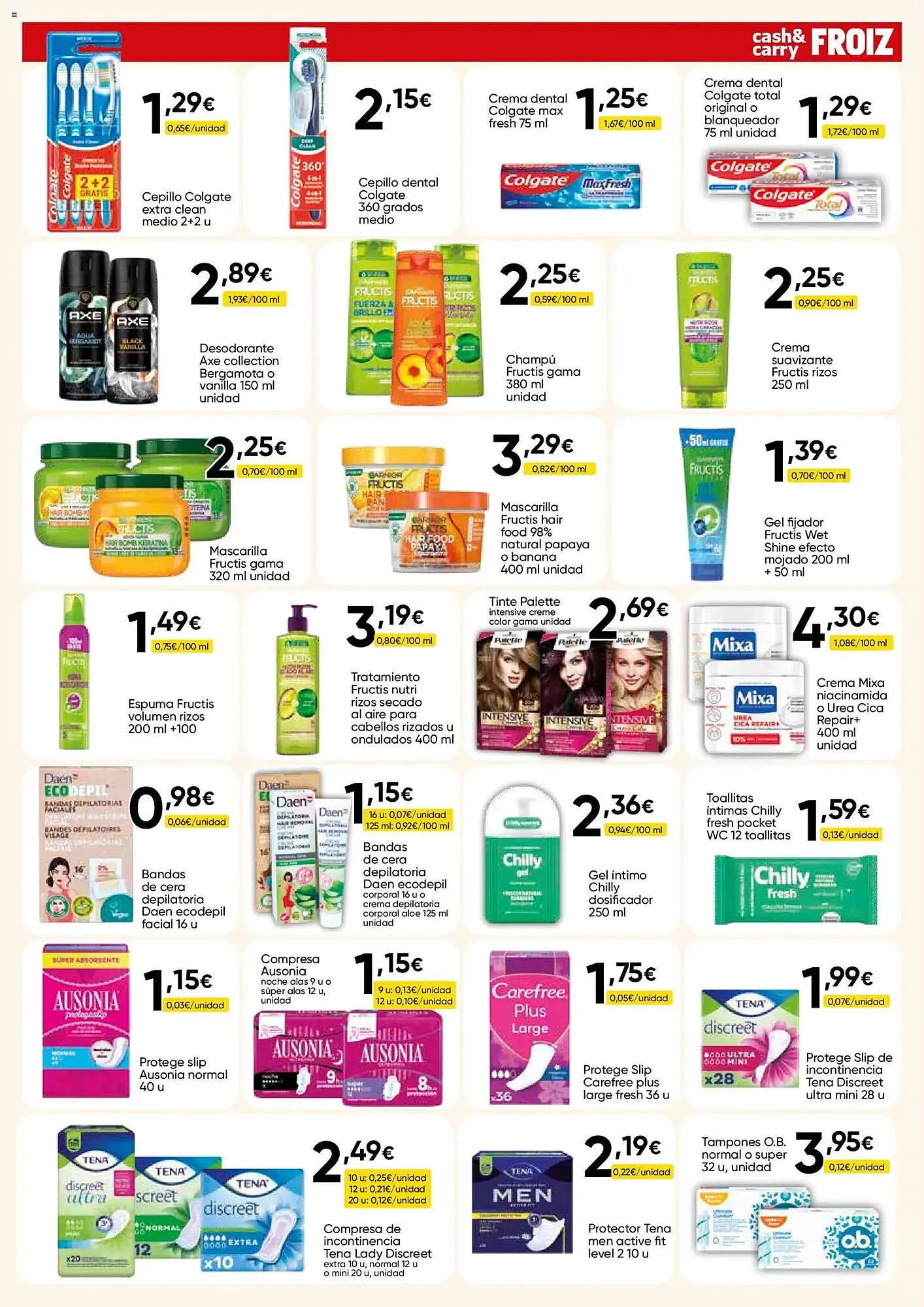 Catálogo de Folleto FROIZ 25 de marzo al 8 de abril 2026 - Página 15