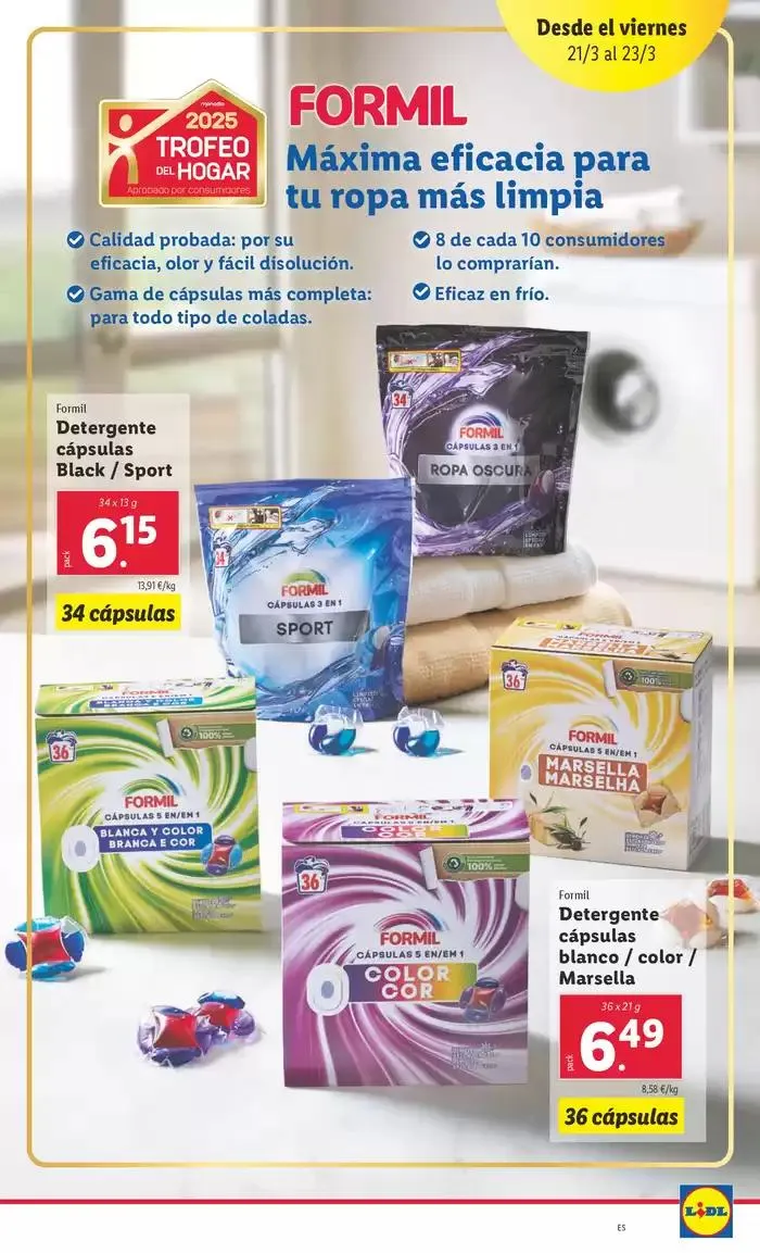 Catálogo de ¡Bazar Lidl! Ofertas válidas del 17/03 al 23/03 17 de marzo al 23 de marzo 2025 - Página 58