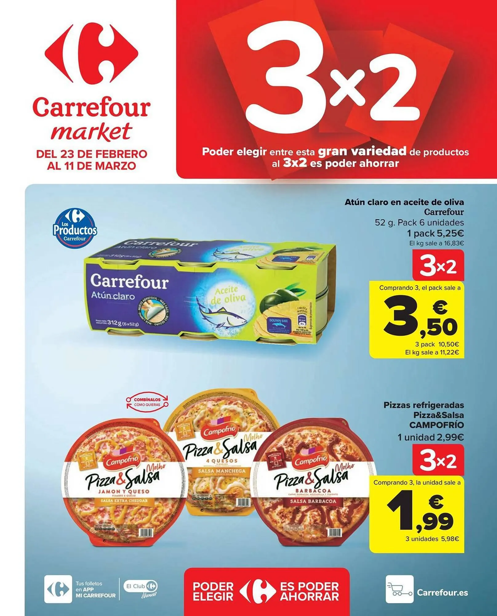 Catálogo de Folleto Carrefour Market 23 de febrero al 11 de marzo 2024 - Página 1