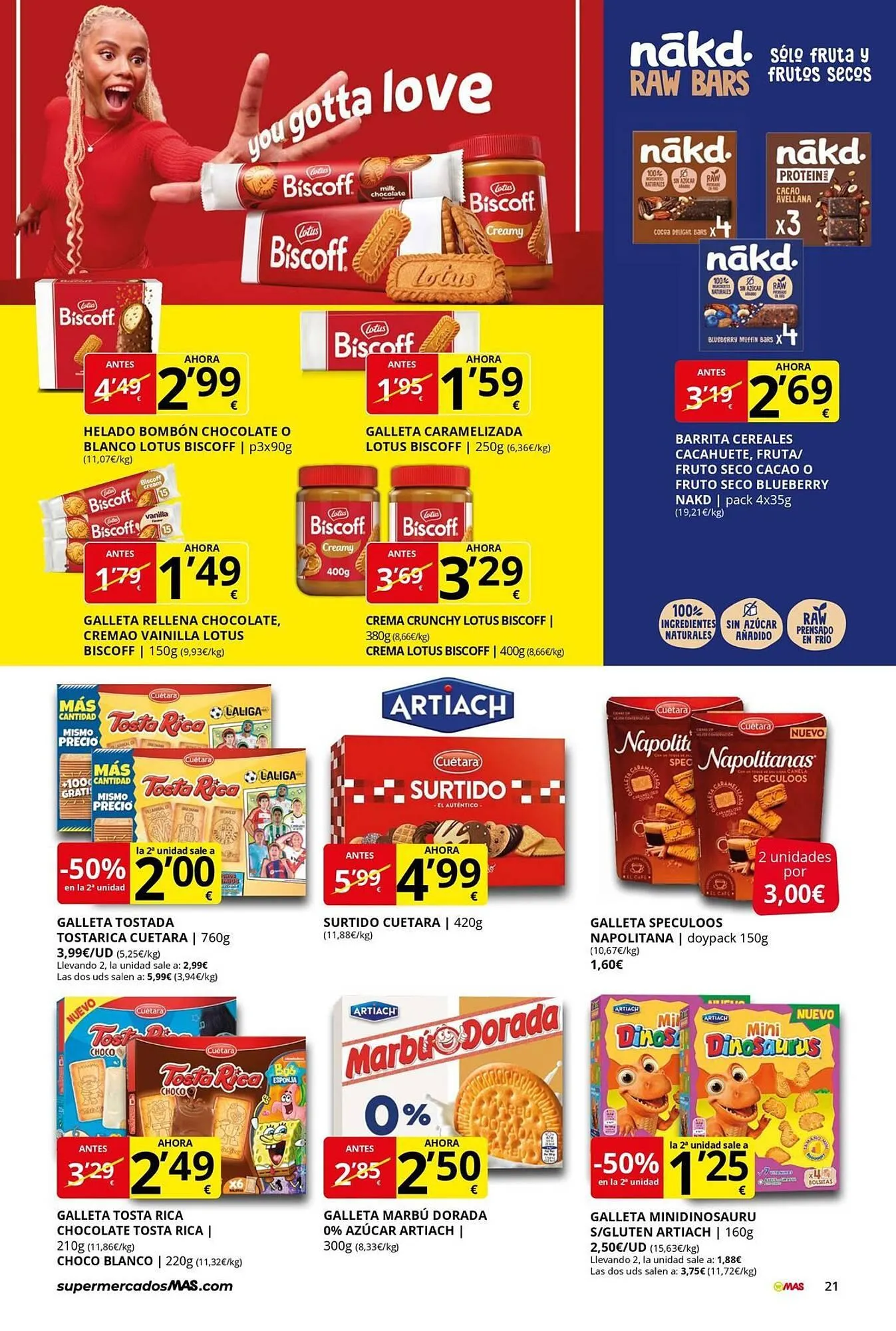 Catálogo de Folleto Supermercados MAS 2 de octubre al 30 de octubre 2025 - Página 21