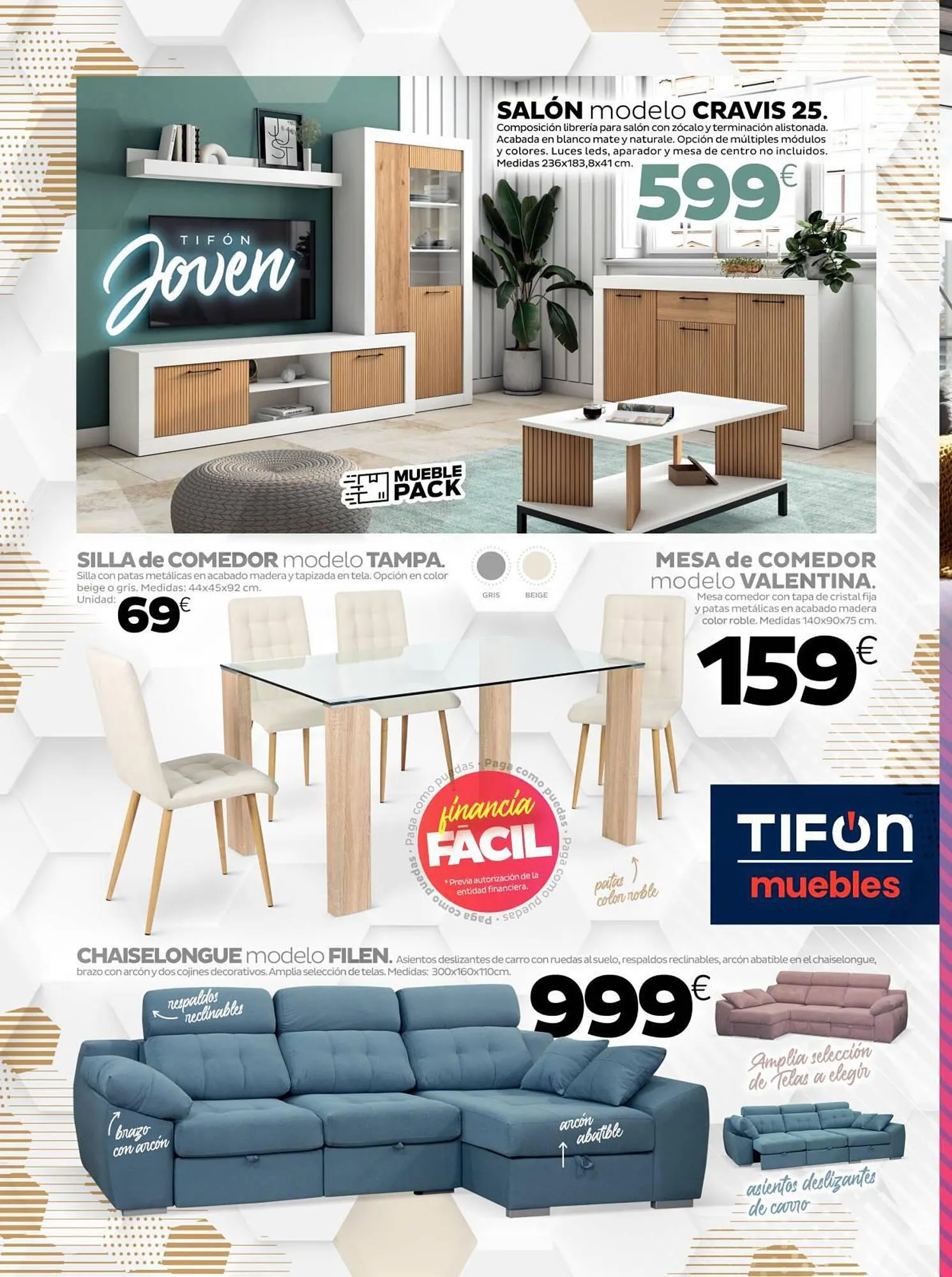 Catálogo de Folleto Tifón Hipermueble 5 de septiembre al 31 de octubre 2023 - Página 6