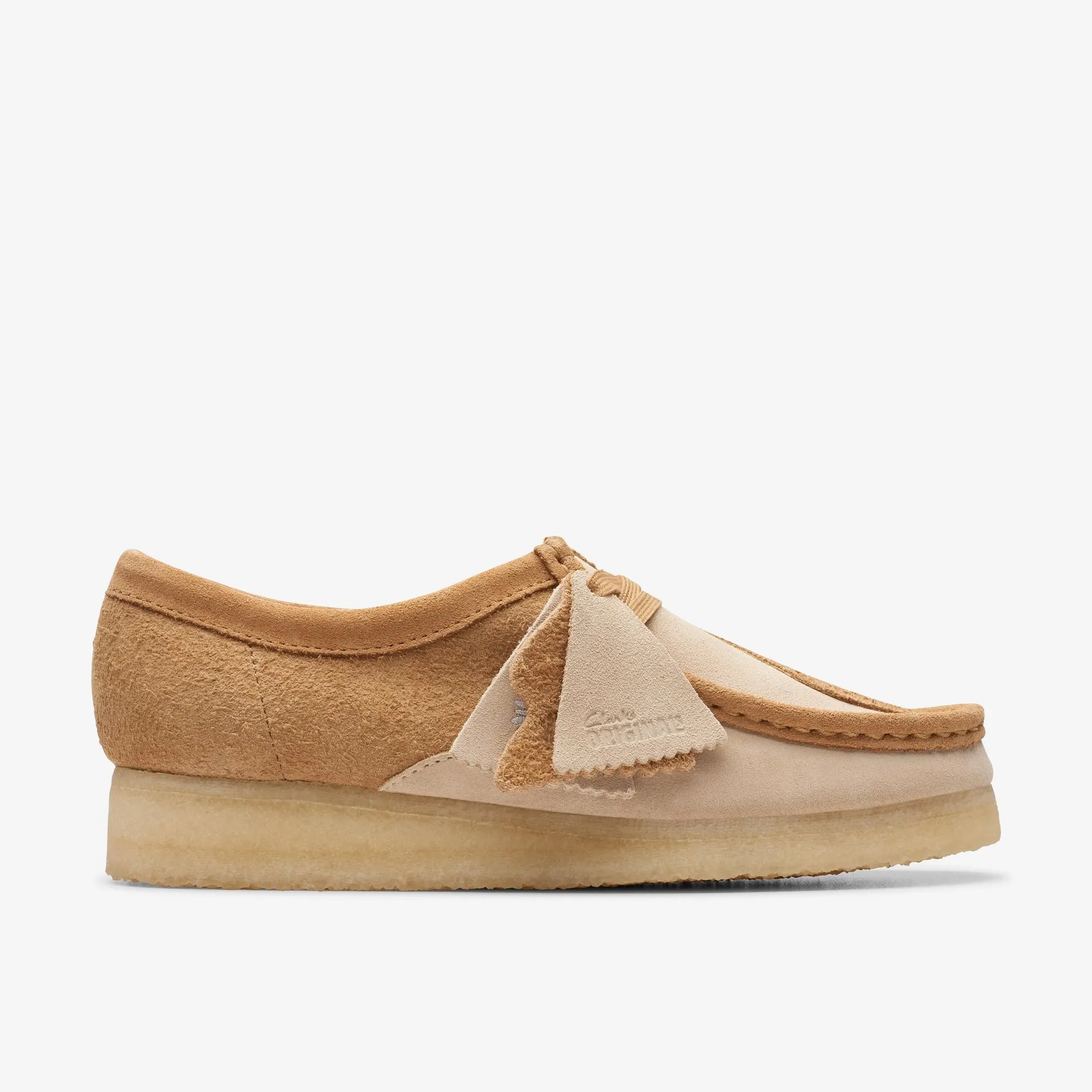 Wallabee Combinación de bronceado medio