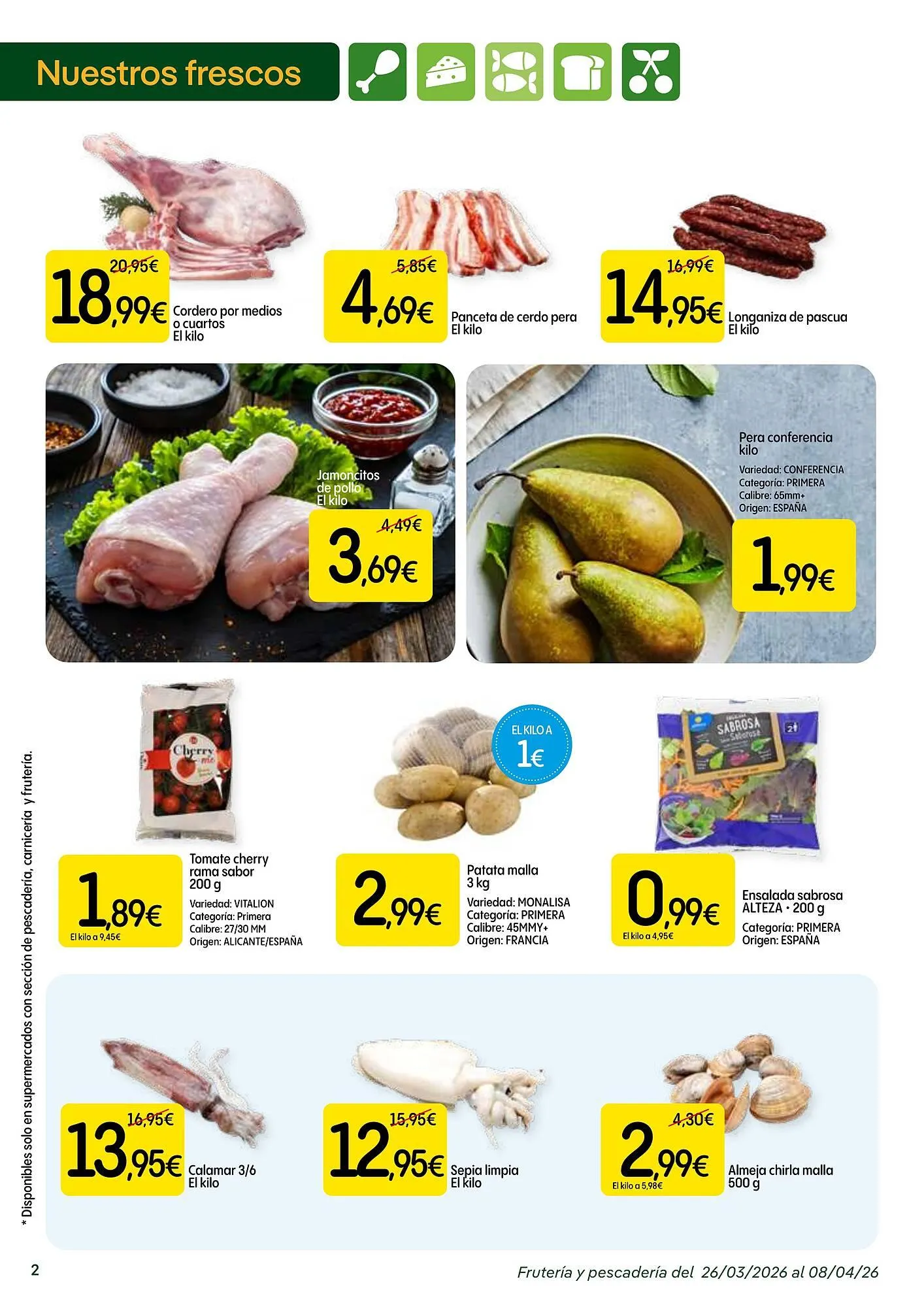 Catálogo de Folleto Dialprix 26 de marzo al 22 de abril 2026 - Página 2