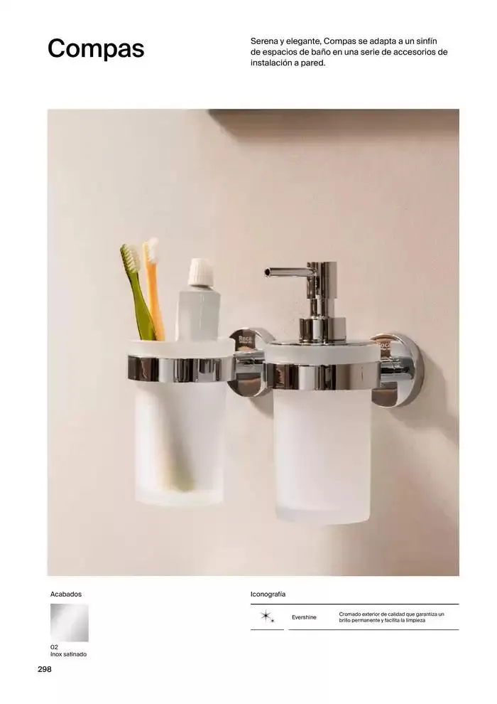 Catálogo de Colecciones de Baño, Muebles y Accesorios 9 de enero al 31 de diciembre 2025 - Página 300