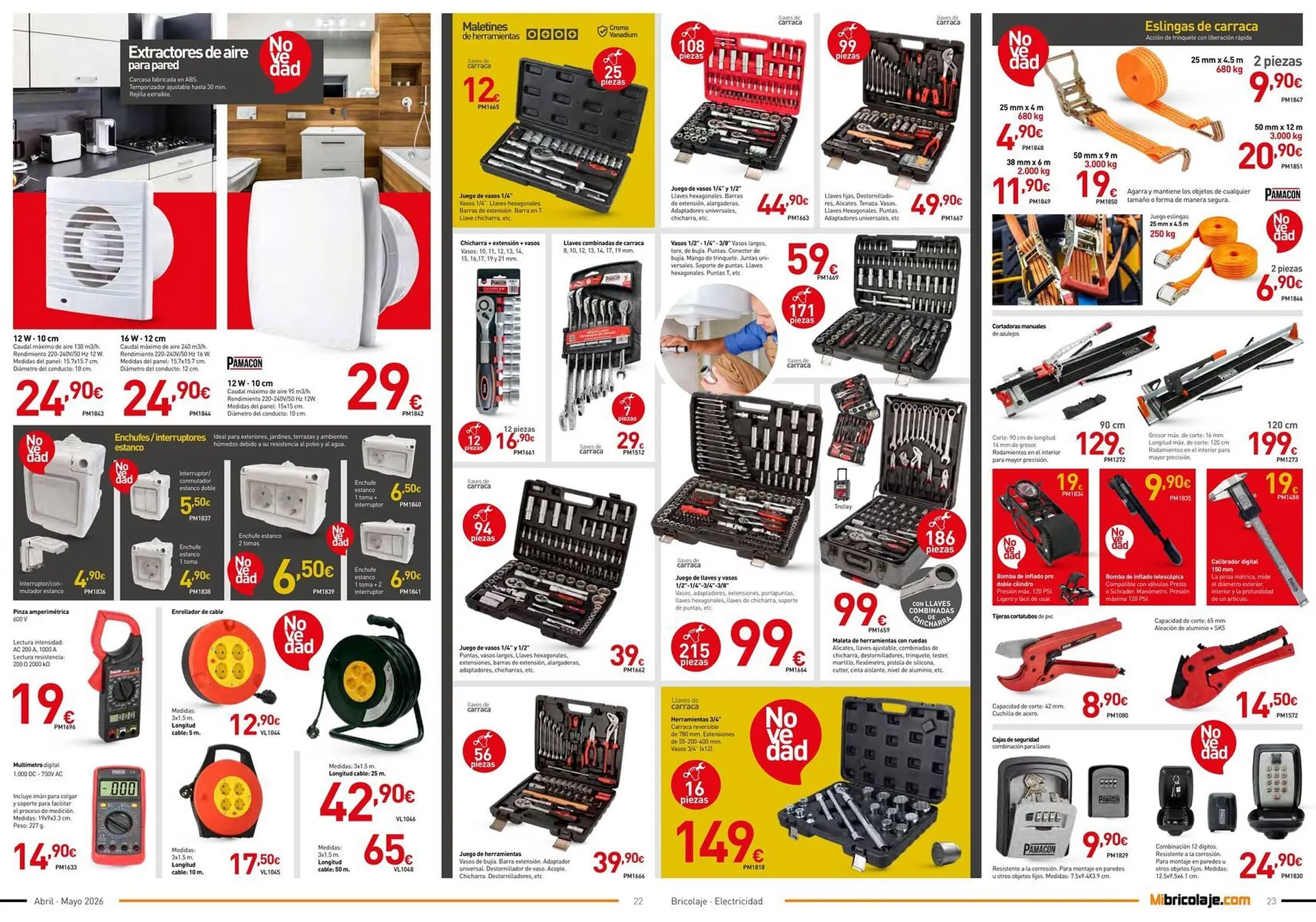 Catálogo de Catálogo Mi Bricolaje 8 de abril al 31 de mayo 2026 - Página 12