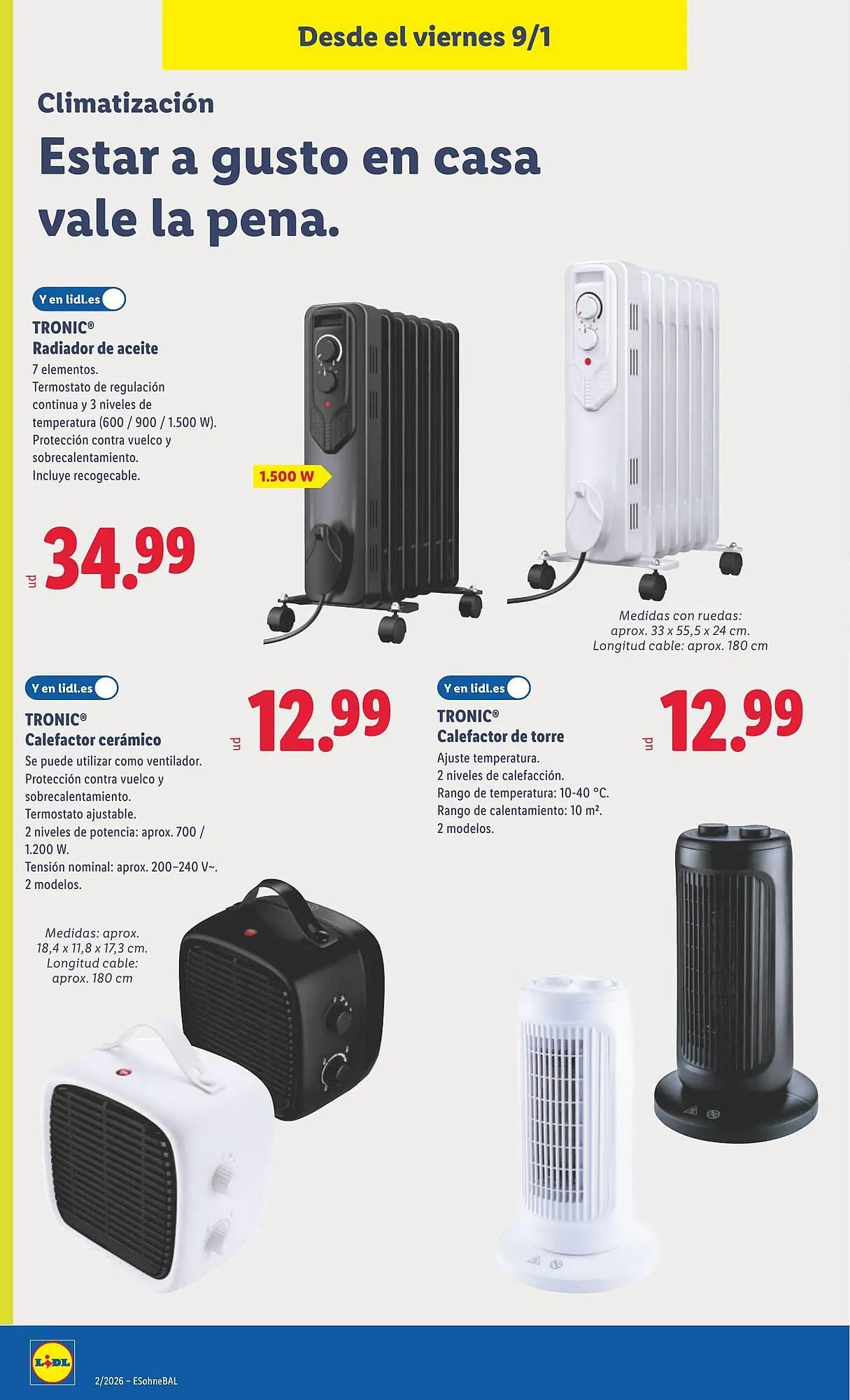 Catálogo de Catálogo Lidl 5 de enero al 11 de enero 2026 - Página 22