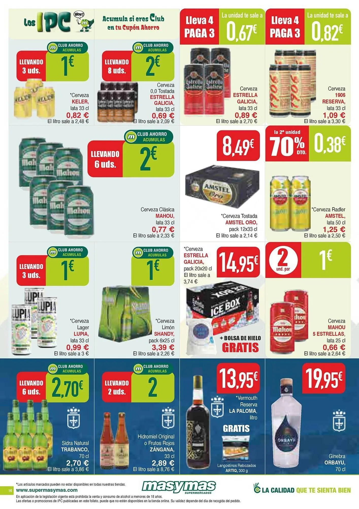 Catálogo de Folleto Masymas 31 de julio al 3 de septiembre 2025 - Página 16