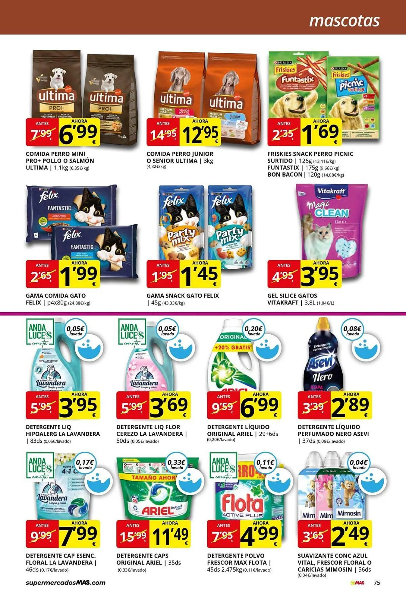 Catálogo de Folleto Supermercados MAS 28 de noviembre al 31 de diciembre 2025 - Página 75